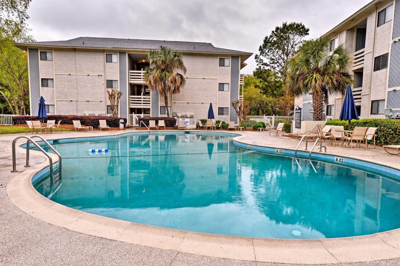 Hilton Head Condo Beach Supplies, Walk To Shore! Hilton Head Island Exterior foto